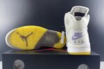 Air Jordan 5 x O-W Grape White Green