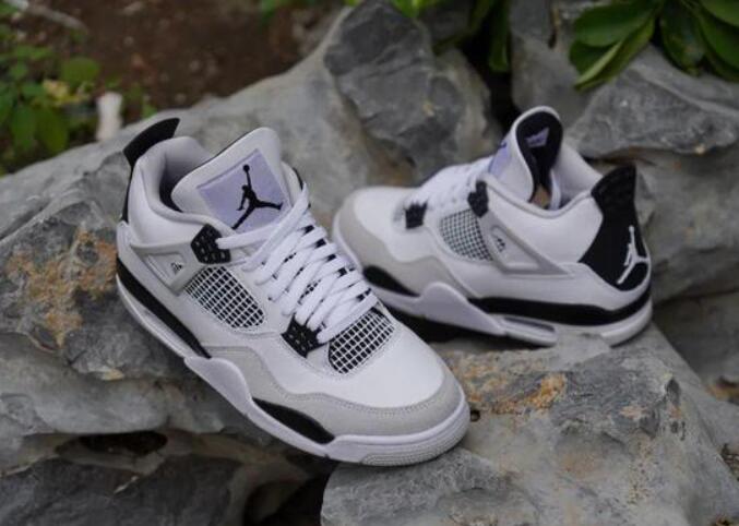 cheap Retro Air Jordan 4 Military Black