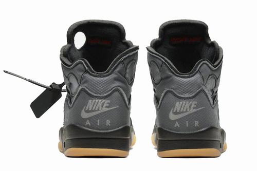 Retro Air Jordan 5 Retro-0ff White-3