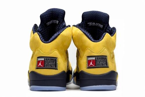 Retro Air Jordan V(5) Michigan-3