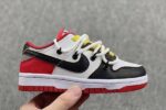Dunk SB Low White Black Red Yellow Kids